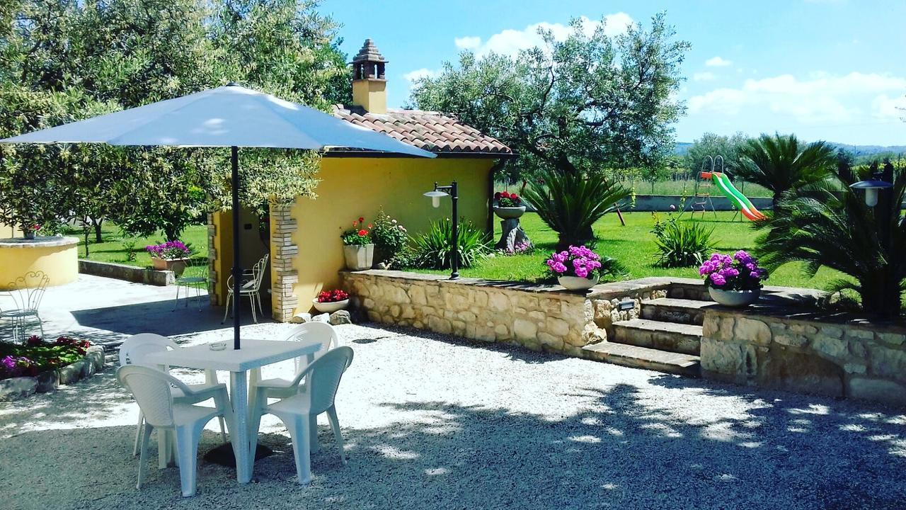 Agriturismo Il Casolare Di Nonno Mario Manoppello Exteriör bild